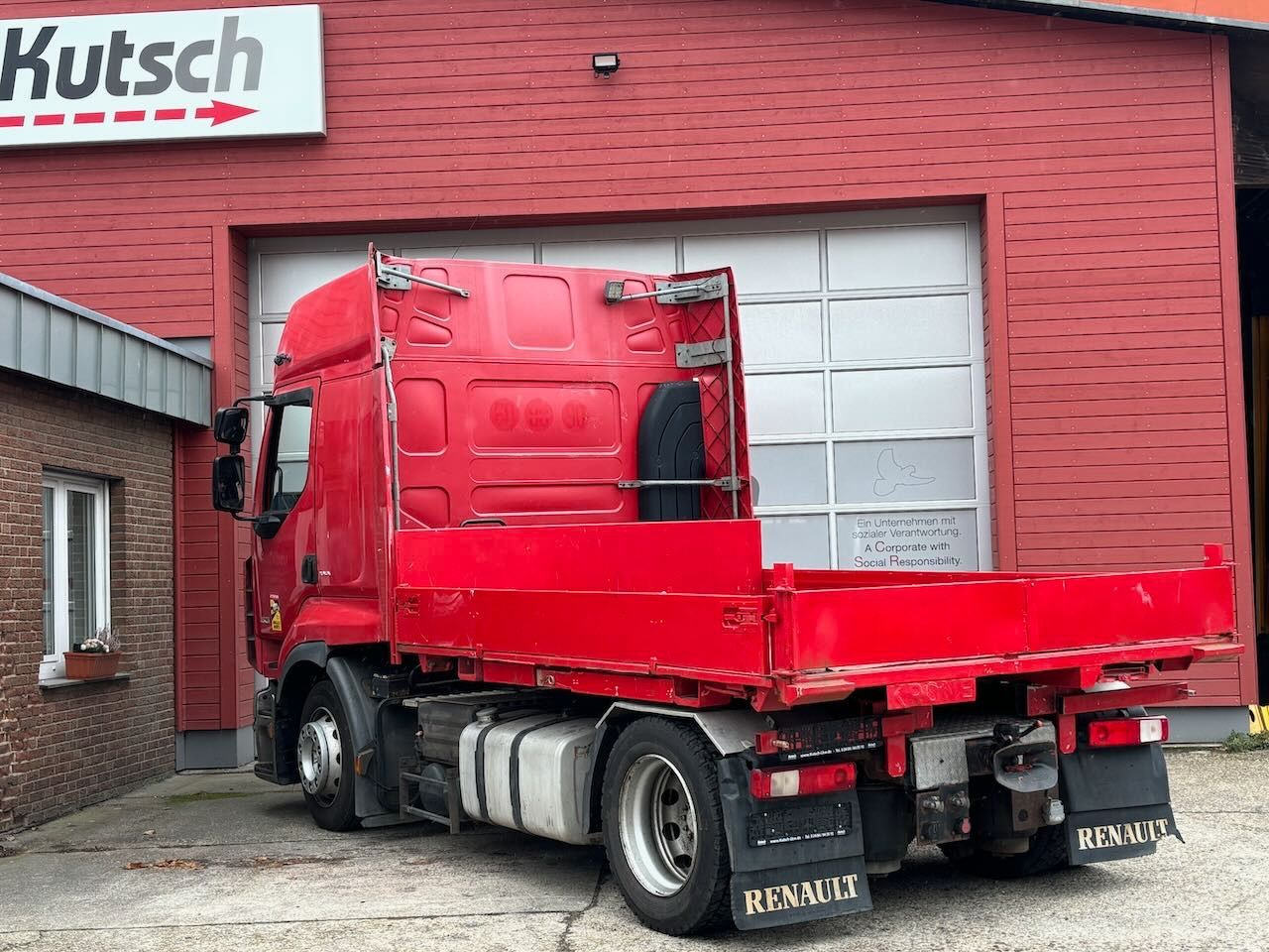 Renault Premium 450 verstellbare Sattelplatte, AHK - 트랙터 유닛 : 사진 2 Renault Premium 450 verstellbare Sattelplatte, AHK - 트랙터 유닛 : 사진 2