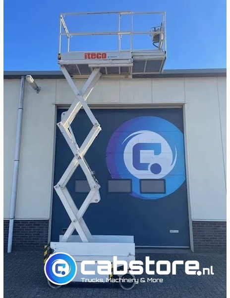 Iteco IG 4080 Schaarhoogwerker Abeitsbuhne - Skylift - Year 2001 - High 6.2 meter - 시저 리프트 : 사진 1 Iteco IG 4080 Schaarhoogwerker Abeitsbuhne - Skylift - Year 2001 - High 6.2 meter - 시저 리프트 : 사진 1