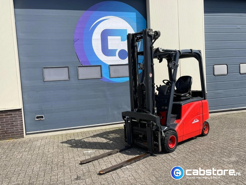 Linde E18PH-01 Elektrische hef truck - Electric Forklift - Year 2011- Side shift - Vorkverstelling - 지게차 : 사진 2 Linde E18PH-01 Elektrische hef truck - Electric Forklift - Year 2011- Side shift - Vorkverstelling - 지게차 : 사진 2