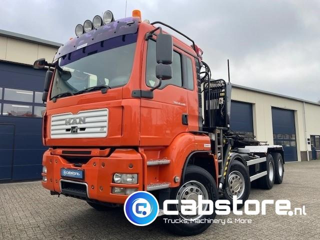 MAN TGA 41.440 8X4 BB Palfinger Epsilon Z-Kraan bouwjaar 2011 + NCH 30 Ton's Kabel-containersyteem - Handgeschakeld - Bouwjaar 2007 - Km 582.782 - 케이블 시스템 트럭, 크레인 트럭 : 사진 2 MAN TGA 41.440 8X4 BB Palfinger Epsilon Z-Kraan bouwjaar 2011 + NCH 30 Ton's Kabel-containersyteem - Handgeschakeld - Bouwjaar 2007 - Km 582.782 - 케이블 시스템 트럭, 크레인 트럭 : 사진 2