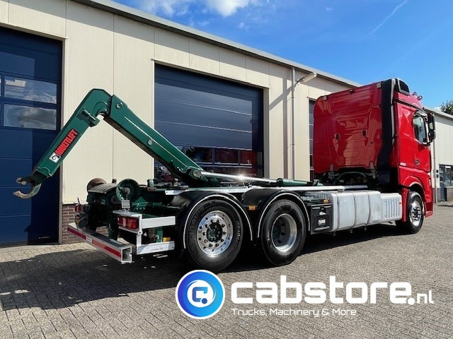 Mercedes-Benz ACTROS 2542 6x2 Euro 6 - HIAB-Multilift 26 Ton's Haakarmsysteem - Containerlift -Bouwjaar 2016 - Km 544.497 - 후크 리프트 트럭 : 사진 5 Mercedes-Benz ACTROS 2542 6x2 Euro 6 - HIAB-Multilift 26 Ton's Haakarmsysteem - Containerlift -Bouwjaar 2016 - Km 544.497 - 후크 리프트 트럭 : 사진 5