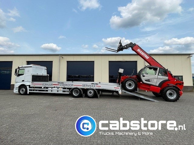 Mercedes-Benz ACTROS Mercedes Benz Actros 2642 6x2 Euro 6 oprijwagen - Machine transporter - Bouwjaar 2012 - Volledig luchtgeveerd - Hydraulische rampen - Liftas - APK 11- - 드롭사이드/ 플랫베드 트럭 : 사진 2 Mercedes-Benz ACTROS Mercedes Benz Actros 2642 6x2 Euro 6 oprijwagen - Machine transporter - Bouwjaar 2012 - Volledig luchtgeveerd - Hydraulische rampen - Liftas - APK 11- - 드롭사이드/ 플랫베드 트럭 : 사진 2