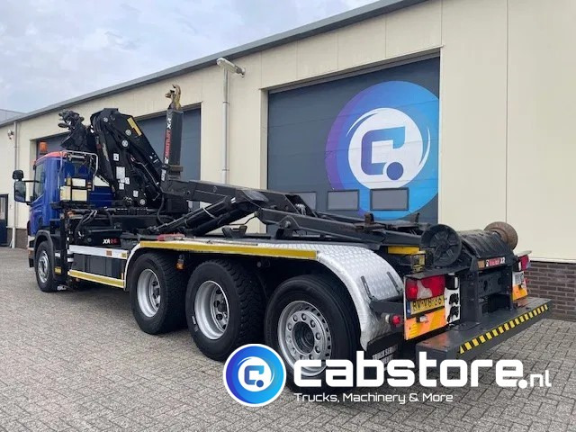 Scania P380 LB 8x4*4 HNA Euro 5 - HIAB 211 E-3 Hipro Crane with remote control + Multilift XR26S61 Hooklift - Year 2009 - Km 336.501 !! - Good condition - 크레인 트럭 : 사진 5 Scania P380 LB 8x4*4 HNA Euro 5 - HIAB 211 E-3 Hipro Crane with remote control + Multilift XR26S61 Hooklift - Year 2009 - Km 336.501 !! - Good condition - 크레인 트럭 : 사진 5