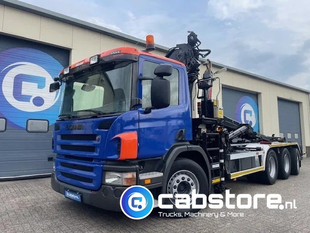 Scania P380 LB 8x4*4 HNA Euro 5 - HIAB 211 E-3 Hipro Crane with remote control + Multilift XR26S61 Hooklift - Year 2009 - Km 336.501 !! - Good condition - 크레인 트럭 : 사진 3 Scania P380 LB 8x4*4 HNA Euro 5 - HIAB 211 E-3 Hipro Crane with remote control + Multilift XR26S61 Hooklift - Year 2009 - Km 336.501 !! - Good condition - 크레인 트럭 : 사진 3