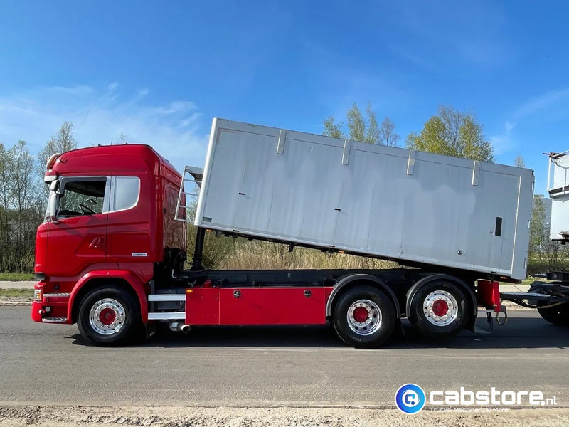 Scania R450 LB6X2*4HNB Euro 6 - Year 2016 - RETARDER - ALUMINIUM kipper + FLOOR kipper aanhangwagen - Good Condition !! - 덤프트럭 : 사진 5 Scania R450 LB6X2*4HNB Euro 6 - Year 2016 - RETARDER - ALUMINIUM kipper + FLOOR kipper aanhangwagen - Good Condition !! - 덤프트럭 : 사진 5
