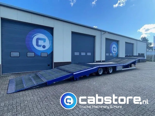 TURBO'S HOET SC22AA 2-assige oprij trailer Machine transporter - Uitschuif ramp !! - Year 2017 - Good condition - - 자동 운반 장치 세미 트레일러 : 사진 1 TURBO'S HOET SC22AA 2-assige oprij trailer Machine transporter - Uitschuif ramp !! - Year 2017 - Good condition - - 자동 운반 장치 세미 트레일러 : 사진 1