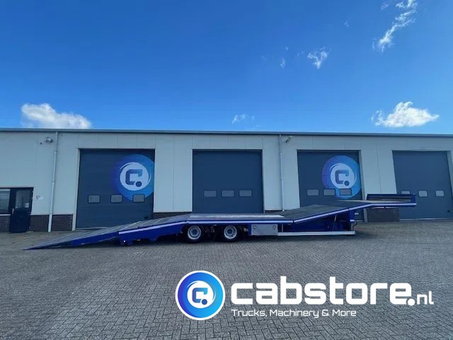 TURBO'S HOET SC22AA 2-assige oprij trailer Machine transporter - Uitschuif ramp !! - Year 2017 - Good condition - - 자동 운반 장치 세미 트레일러 : 사진 3 TURBO'S HOET SC22AA 2-assige oprij trailer Machine transporter - Uitschuif ramp !! - Year 2017 - Good condition - - 자동 운반 장치 세미 트레일러 : 사진 3