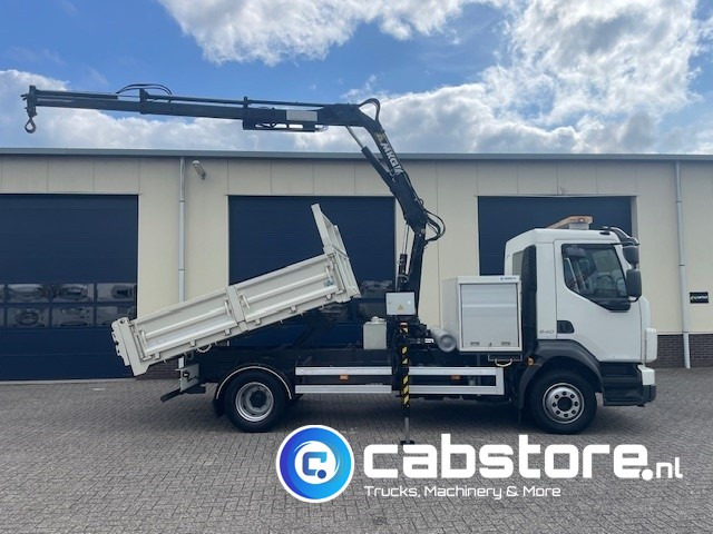 Volvo FL 240 4x2 Euro 5 - Kipper - MKG HLK 45 a2 Autolaadkraan - Bouwjaar 2012 - APK 18-10-2025 - ORIGINAL Km 35.640 !!!! - Good condition !! - 크레인 트럭 : 사진 2 Volvo FL 240 4x2 Euro 5 - Kipper - MKG HLK 45 a2 Autolaadkraan - Bouwjaar 2012 - APK 18-10-2025 - ORIGINAL Km 35.640 !!!! - Good condition !! - 크레인 트럭 : 사진 2