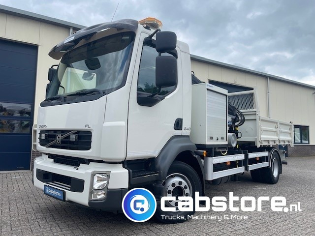 Volvo FL 240 4x2 Euro 5 - Kipper - MKG HLK 45 a2 Autolaadkraan - Bouwjaar 2012 - APK 18-10-2025 - ORIGINAL Km 35.640 !!!! - Good condition !! - 덤프트럭, 크레인 트럭 : 사진 5 Volvo FL 240 4x2 Euro 5 - Kipper - MKG HLK 45 a2 Autolaadkraan - Bouwjaar 2012 - APK 18-10-2025 - ORIGINAL Km 35.640 !!!! - Good condition !! - 덤프트럭, 크레인 트럭 : 사진 5