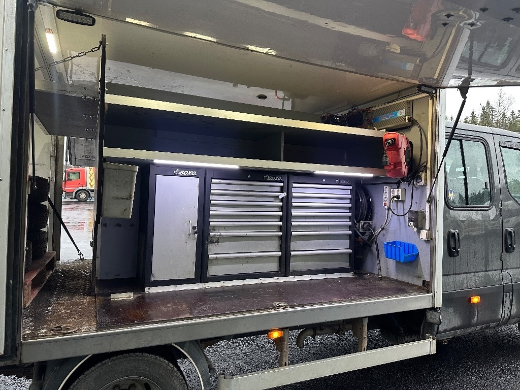 Iveco Daily 50C18A8 huoltoauto - 패널 밴 : 사진 3 Iveco Daily 50C18A8 huoltoauto - 패널 밴 : 사진 3