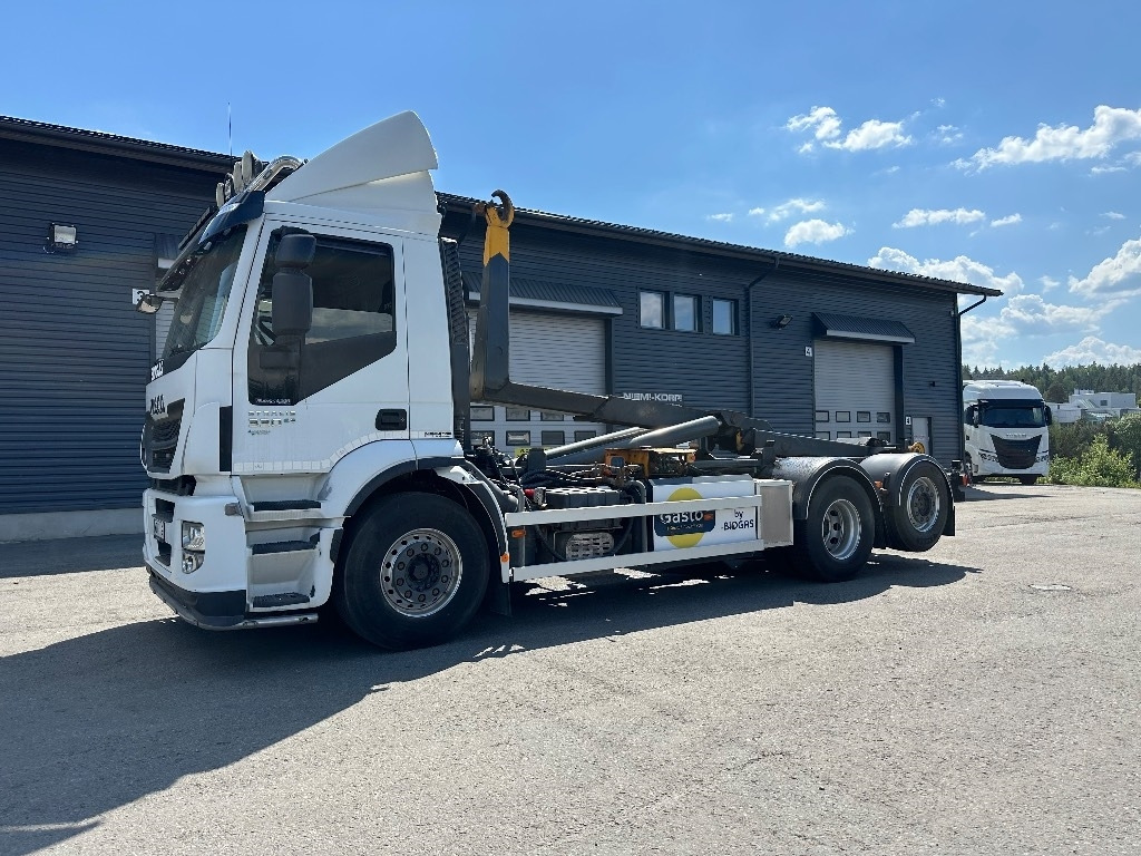 Iveco Stralis 260S33 6x2*4 CNG - 후크 리프트 트럭 : 사진 1 Iveco Stralis 260S33 6x2*4 CNG - 후크 리프트 트럭 : 사진 1