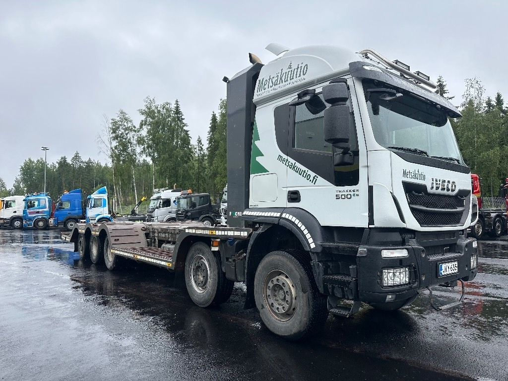 Iveco Trakker AT410T500 10x4 - 목재 트럭 : 사진 2 Iveco Trakker AT410T500 10x4 - 목재 트럭 : 사진 2