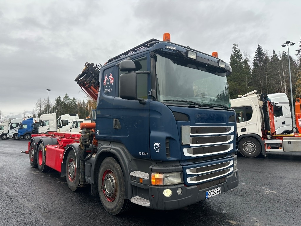 Scania G440 8x2/6 Atlas 190.2E - 크레인 트럭 : 사진 2 Scania G440 8x2/6 Atlas 190.2E - 크레인 트럭 : 사진 2