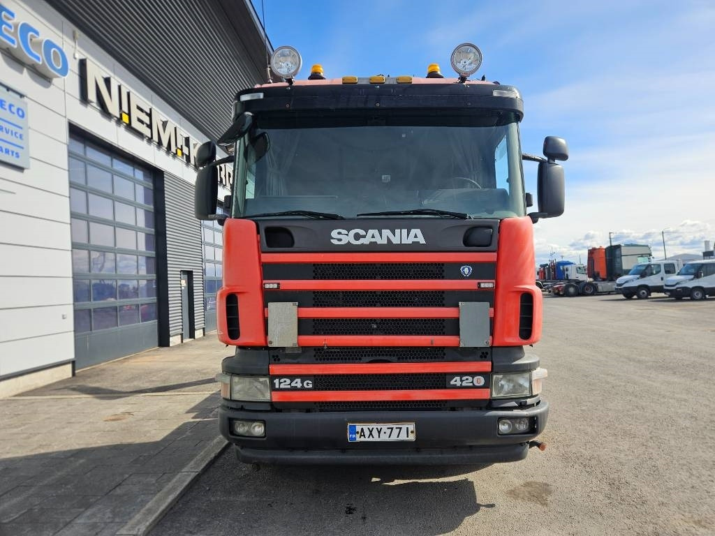 Scania R124 6x2*4 - 후크 리프트 트럭 : 사진 2 Scania R124 6x2*4 - 후크 리프트 트럭 : 사진 2