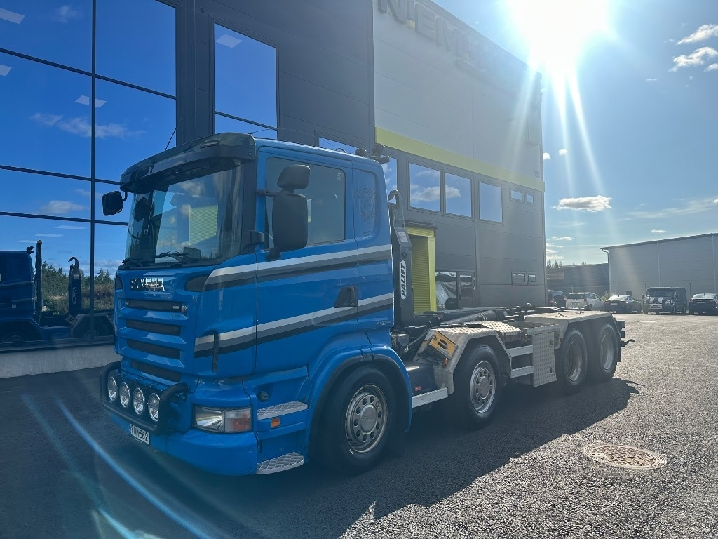 Scania R420 8X4/4 - 후크 리프트 트럭 : 사진 1 Scania R420 8X4/4 - 후크 리프트 트럭 : 사진 1