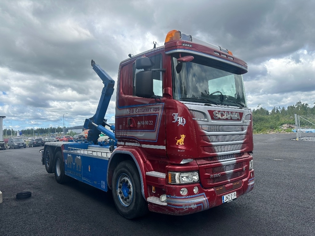 Scania R580 6x2*4 - 후크 리프트 트럭 : 사진 2 Scania R580 6x2*4 - 후크 리프트 트럭 : 사진 2