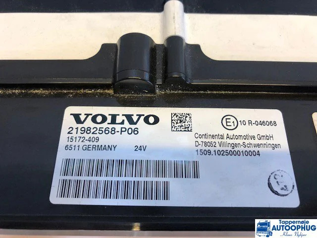 Volvo FH4/FM4 Instrument / Dashboard OEM 21982568 / 22222030 - 전기 설비 트럭 용 : 사진 1 Volvo FH4/FM4 Instrument / Dashboard OEM 21982568 / 22222030 - 전기 설비 트럭 용 : 사진 1