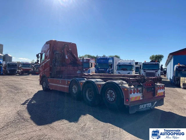 Volvo FH500 8X2 HIAB 077 - 컨테이너 운반 장치/ 스와프 보디 트럭, 크레인 트럭 : 사진 5 Volvo FH500 8X2 HIAB 077 - 컨테이너 운반 장치/ 스와프 보디 트럭, 크레인 트럭 : 사진 5