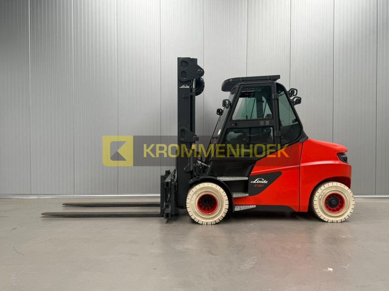 Linde E 80-900 - 전기 지게차 : 사진 1 Linde E 80-900 - 전기 지게차 : 사진 1