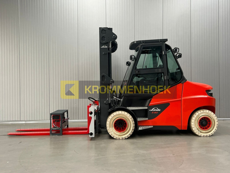 Linde E 80-900 - 전기 지게차 : 사진 1 Linde E 80-900 - 전기 지게차 : 사진 1