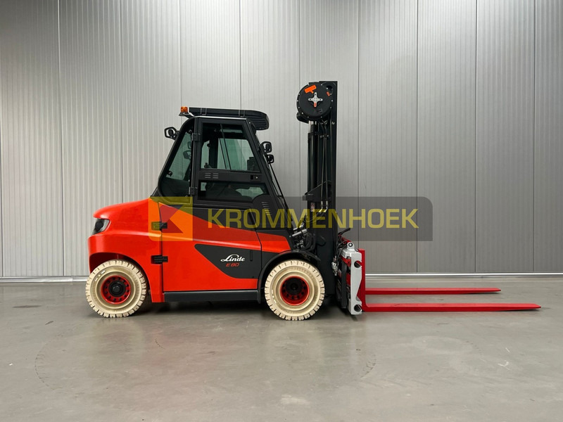 Linde E 80-900 - 전기 지게차 : 사진 5 Linde E 80-900 - 전기 지게차 : 사진 5