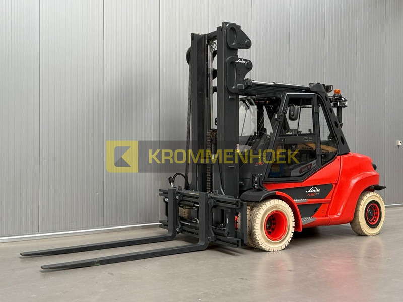Linde H 80 D-900 - 디젤 지게차 : 사진 2 Linde H 80 D-900 - 디젤 지게차 : 사진 2