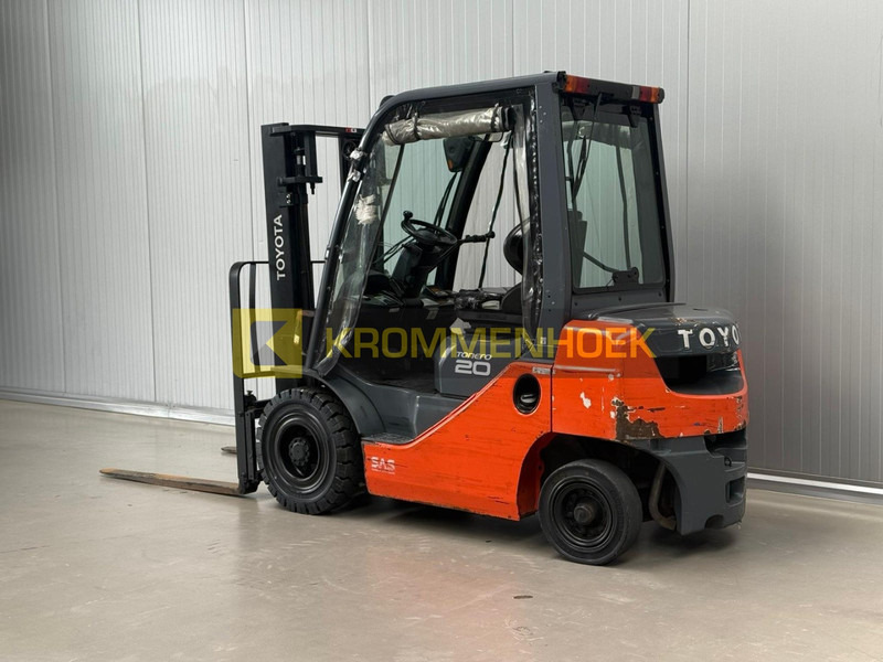 Toyota 02-8FDF20 - 디젤 지게차 : 사진 3 Toyota 02-8FDF20 - 디젤 지게차 : 사진 3