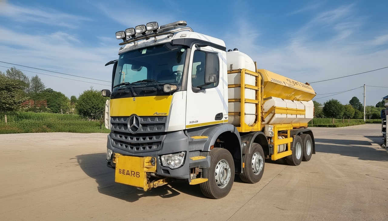 MERCEDES-BENZ AROCS 3243 8x4 | Euro 6 | Piaskarko Solarka Econ 12m³ - 제설차량 : 사진 1 MERCEDES-BENZ AROCS 3243 8x4 | Euro 6 | Piaskarko Solarka Econ 12m³ - 제설차량 : 사진 1