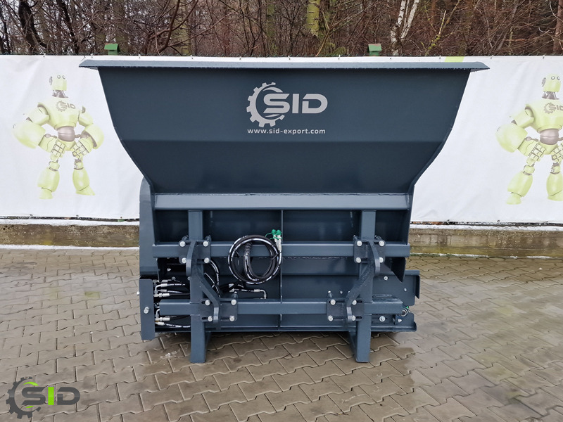 SID EINSTREUGERÄT MIT BAND / FUTTERVERTEILER / Bedding Bucket / Pailleuse 1,0m 0,8m3 - 로더 버킷 농업용 기계 용 : 사진 4 SID EINSTREUGERÄT MIT BAND / FUTTERVERTEILER / Bedding Bucket / Pailleuse 1,0m 0,8m3 - 로더 버킷 농업용 기계 용 : 사진 4