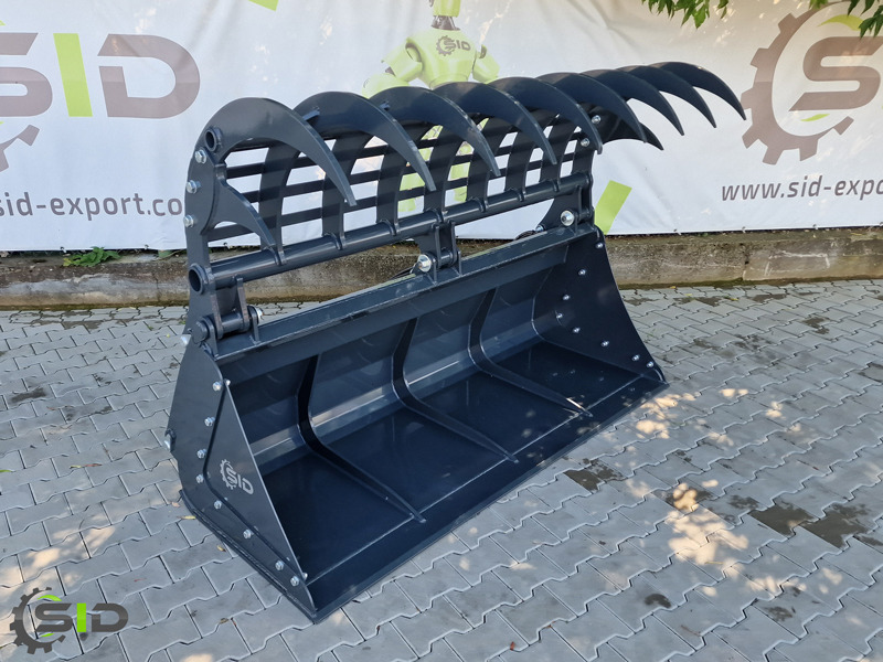 SID GREIFSCHAUFEL GEBRANNTE ZINKEN / Godet Crocodile BMS / Grab bucket burned tines 1,0 m - 클램쉘 버킷 장궤형 트랙터 용 : 사진 2 SID GREIFSCHAUFEL GEBRANNTE ZINKEN / Godet Crocodile BMS / Grab bucket burned tines 1,0 m - 클램쉘 버킷 장궤형 트랙터 용 : 사진 2