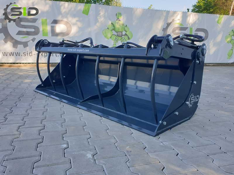 SID Greifschaufel Krokodilschaufel Silagegreifer S / Grab bucket forged tines S 1,2 m - 클램쉘 버킷 클램쉘 버킷 용 : 사진 1 SID Greifschaufel Krokodilschaufel Silagegreifer S / Grab bucket forged tines S 1,2 m - 클램쉘 버킷 클램쉘 버킷 용 : 사진 1