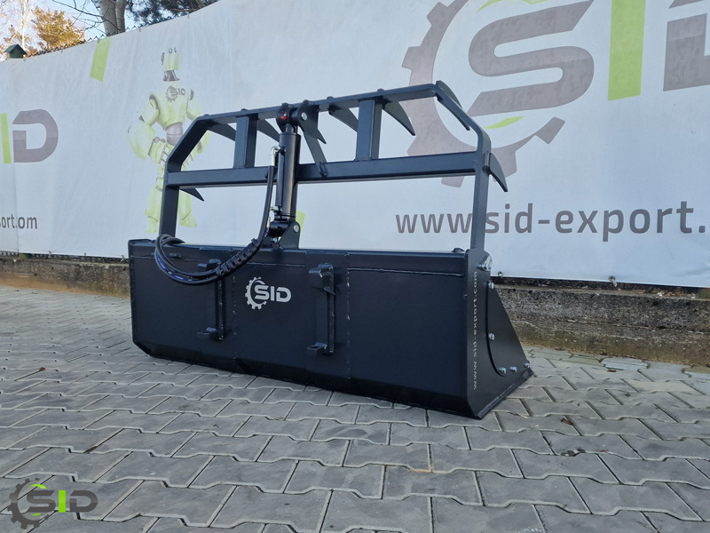 신규 클램쉘 버킷 스트래들 트랙터 용 SID Greifschaufel mini geb. Zinken / Grab bucket Mini burned tines 1,0 m : 사진 11