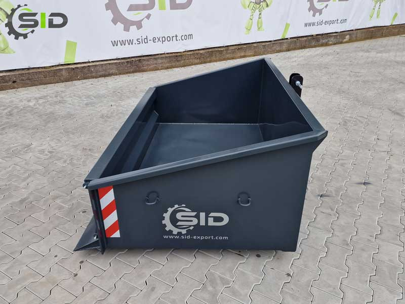 SID Kippmulde leicht Heckcontainer / Hydraulic transport box 1200 mm x 950 mm - 카운터 웨이트 카운터 웨이트 용 : 사진 5 SID Kippmulde leicht Heckcontainer / Hydraulic transport box 1200 mm x 950 mm - 카운터 웨이트 카운터 웨이트 용 : 사진 5