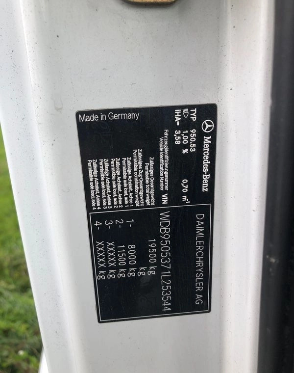 등온 트럭 MERCEDES-BENZ AXOR PRZEBIEG TYLKO 322000 KM!!!! : 사진 35 등온 트럭 MERCEDES-BENZ AXOR PRZEBIEG TYLKO 322000 KM!!!! : 사진 35