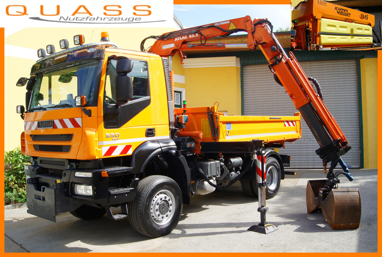 IVECO 190T33 Trakker 4x4/ATLAS 85.2/Euro5/Winterdienst/Streuer - 덤프트럭 : 사진 1 IVECO 190T33 Trakker 4x4/ATLAS 85.2/Euro5/Winterdienst/Streuer - 덤프트럭 : 사진 1