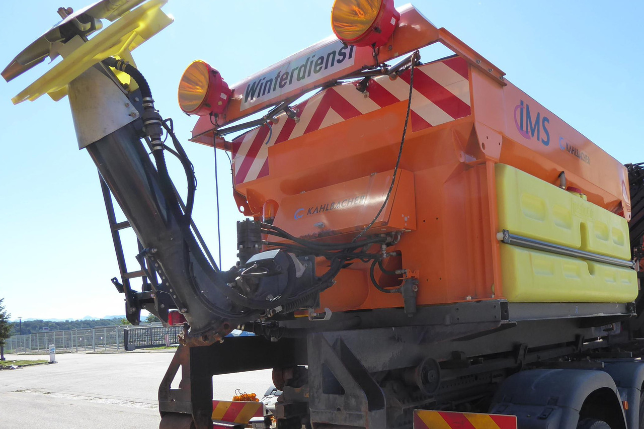 KÜPPER-WEISSSER/GMEINER/BUCHER Feuchtsalzstreuer Salzstreuer Streuer auf Abrollgestell - 모래/ 소금 살포기 후크 리프트 트럭 용 : 사진 2 KÜPPER-WEISSSER/GMEINER/BUCHER Feuchtsalzstreuer Salzstreuer Streuer auf Abrollgestell - 모래/ 소금 살포기 후크 리프트 트럭 용 : 사진 2