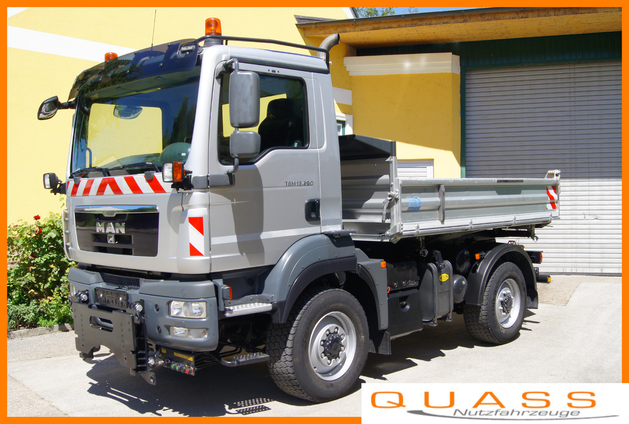 MAN TGM 13.290/4x4/TÜV/Euro 5/einzelbereift/Winterdienst/MEILLER - 제설차량 : 사진 1 MAN TGM 13.290/4x4/TÜV/Euro 5/einzelbereift/Winterdienst/MEILLER - 제설차량 : 사진 1