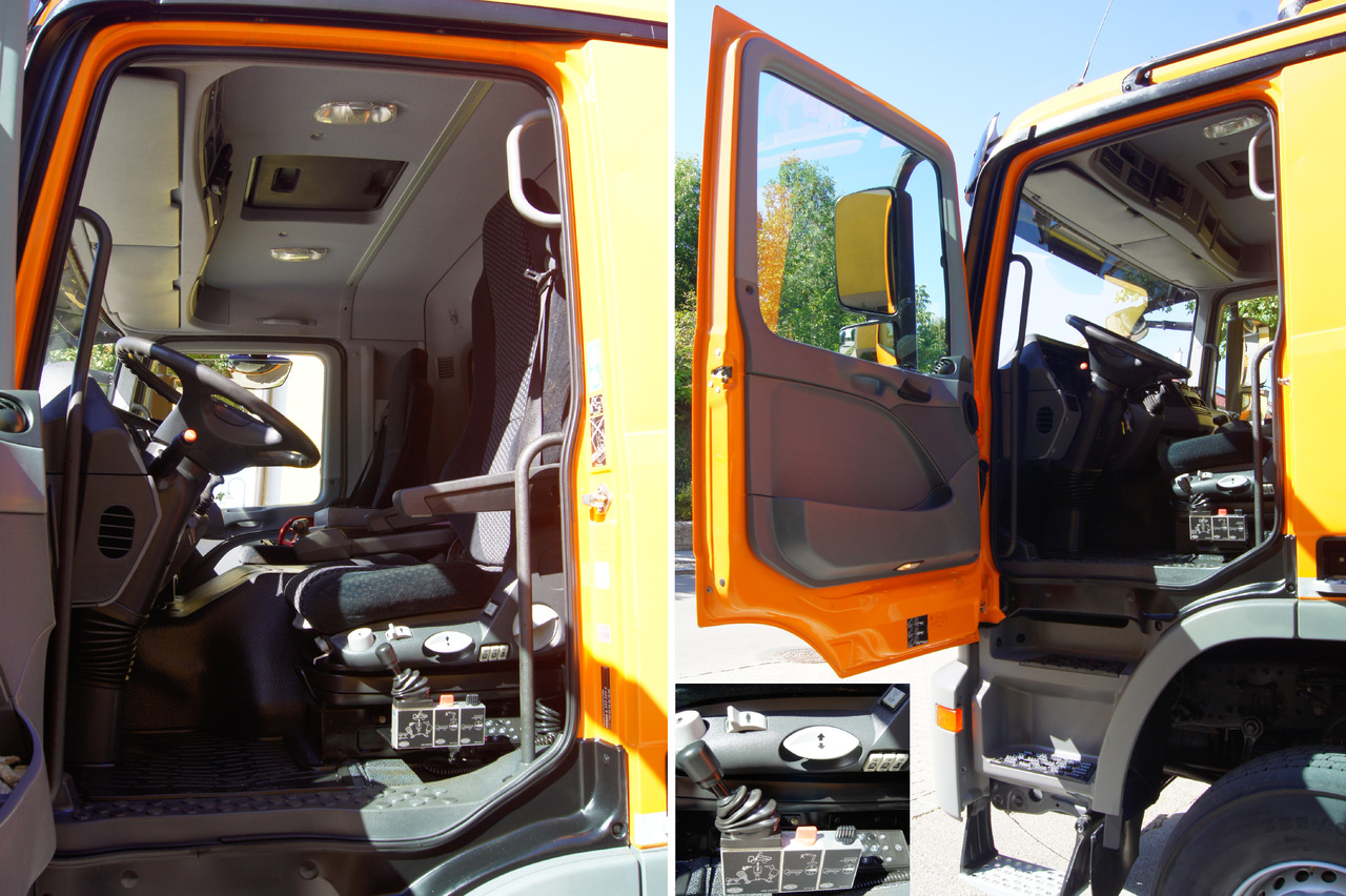 제설차량 MERCEDES-BENZ ACTROS 1836 /4x4/TÜV/FASSI 110/MEILLER/Winterdienst/Wechselsystem : 사진 8