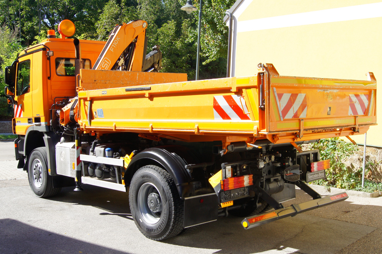 MERCEDES-BENZ ACTROS 1836 /4x4/TÜV/FASSI 110/MEILLER/Winterdienst/Wechselsystem - 제설차량 : 사진 3 MERCEDES-BENZ ACTROS 1836 /4x4/TÜV/FASSI 110/MEILLER/Winterdienst/Wechselsystem - 제설차량 : 사진 3