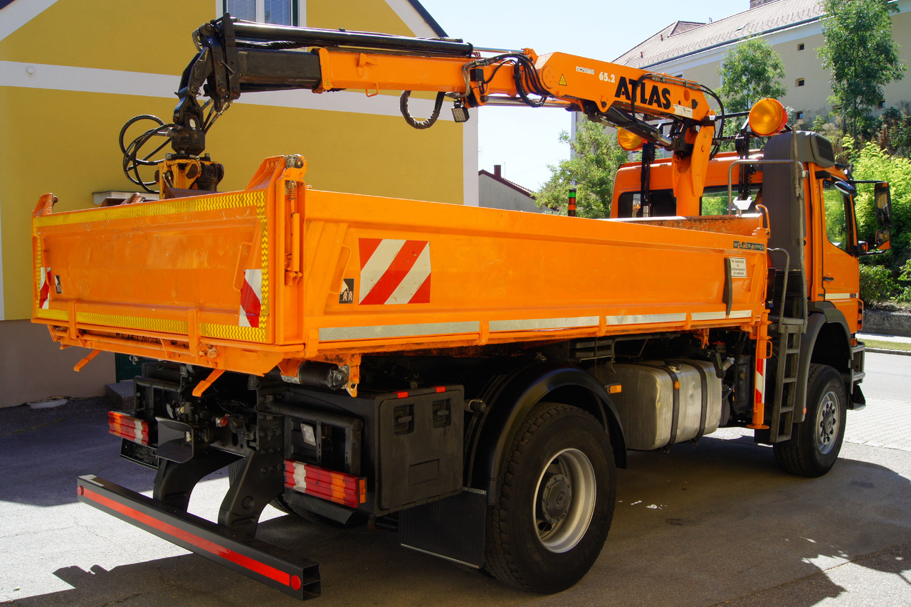 MERCEDES-BENZ AXOR 1829 4x4/EURO 5/ATLAS 65.2/MEILLER/Winterdienst - 크레인 트럭 : 사진 5 MERCEDES-BENZ AXOR 1829 4x4/EURO 5/ATLAS 65.2/MEILLER/Winterdienst - 크레인 트럭 : 사진 5