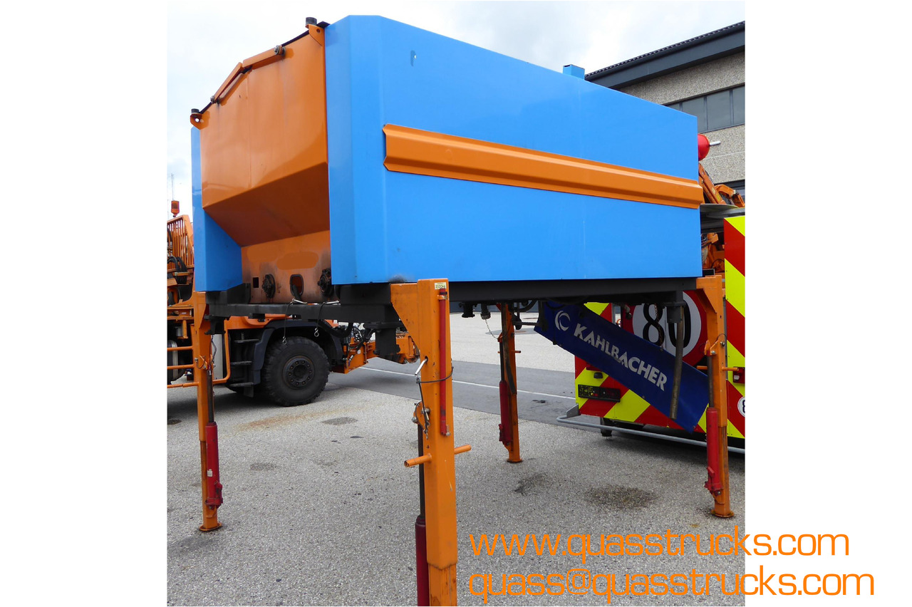 SPRINGER AS 280/Unimog U400 U500/4m³ Feuchtsalzstreuer/Salzstreuer/Streuer - 모래/ 소금 살포기 : 사진 2 SPRINGER AS 280/Unimog U400 U500/4m³ Feuchtsalzstreuer/Salzstreuer/Streuer - 모래/ 소금 살포기 : 사진 2