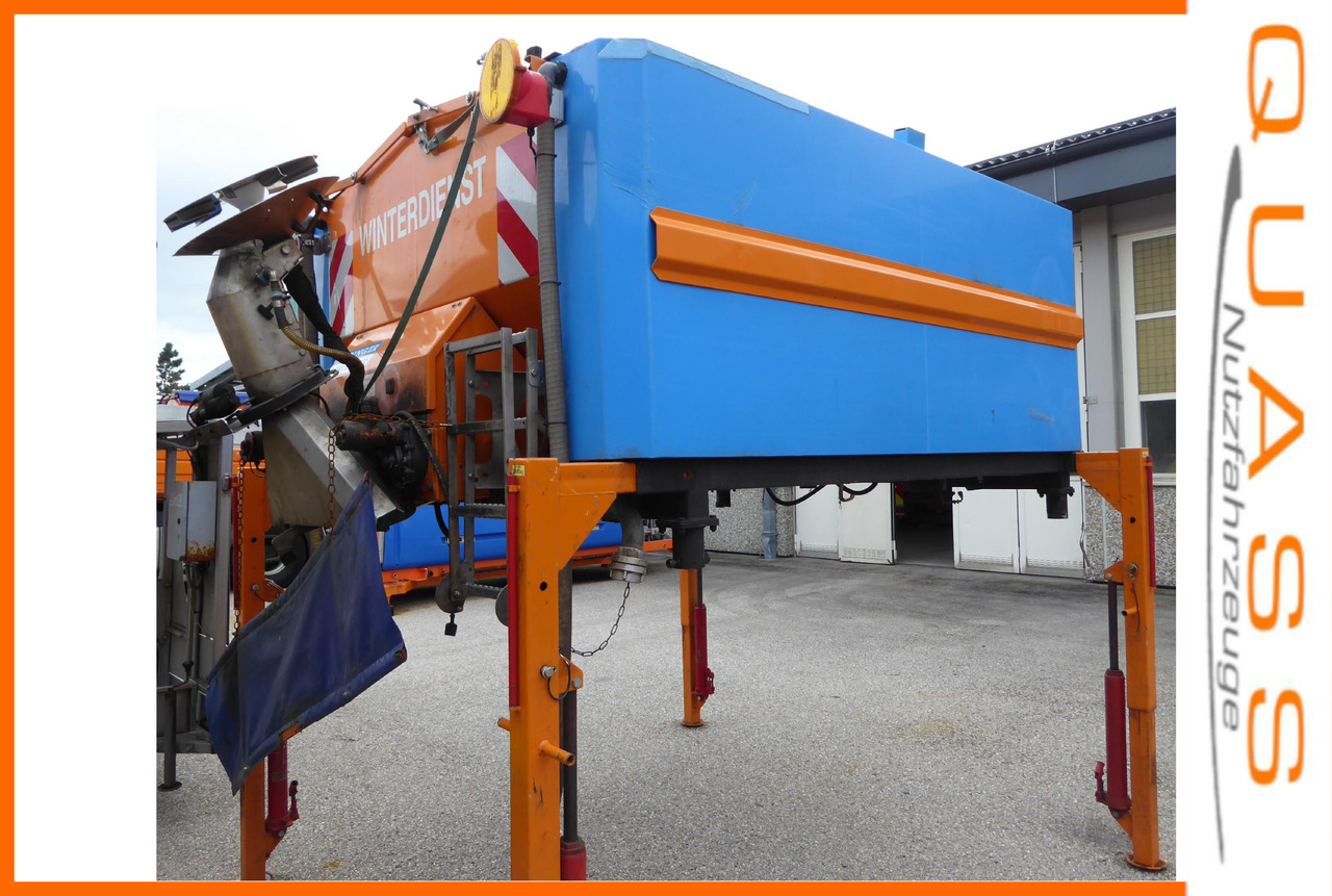 SPRINGER AS 280/Unimog U400 U500/4m³ Feuchtsalzstreuer/Salzstreuer/Streuer - 모래/ 소금 살포기 : 사진 1 SPRINGER AS 280/Unimog U400 U500/4m³ Feuchtsalzstreuer/Salzstreuer/Streuer - 모래/ 소금 살포기 : 사진 1