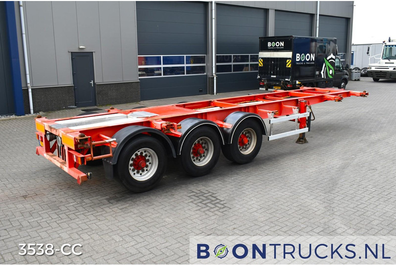 Burg BPO 12-27 CCXGX-00 TANK CHASSIS | 20-30ft * 3800 Kg * NL TRAILER - 컨테이너 운반 장치/ 스와프 보디 세미 트레일러 : 사진 1 Burg BPO 12-27 CCXGX-00 TANK CHASSIS | 20-30ft * 3800 Kg * NL TRAILER - 컨테이너 운반 장치/ 스와프 보디 세미 트레일러 : 사진 1