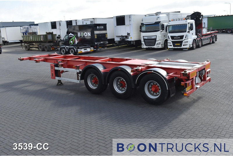 Burg BPO 12-27 CCXGX-00 TANK CHASSIS | 20-30ft * 3800 Kg * NL TRAILER - 컨테이너 운반 장치/ 스와프 보디 세미 트레일러 : 사진 3 Burg BPO 12-27 CCXGX-00 TANK CHASSIS | 20-30ft * 3800 Kg * NL TRAILER - 컨테이너 운반 장치/ 스와프 보디 세미 트레일러 : 사진 3