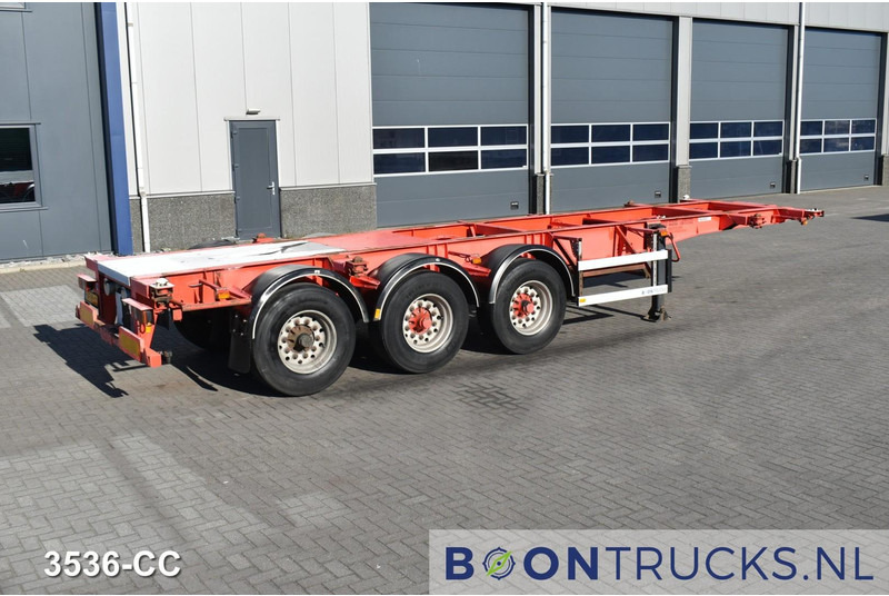 Burg BPO 12 27CDM12 TANK CHASSIS | 20-30ft * 3800 Kg * NL TRAILER - 컨테이너 운반 장치/ 스와프 보디 세미 트레일러 : 사진 1 Burg BPO 12 27CDM12 TANK CHASSIS | 20-30ft * 3800 Kg * NL TRAILER - 컨테이너 운반 장치/ 스와프 보디 세미 트레일러 : 사진 1