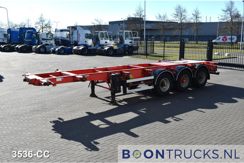 Burg BPO 12 27CDM12 TANK CHASSIS | 20-30ft * 3800 Kg * NL TRAILER - 컨테이너 운반 장치/ 스와프 보디 세미 트레일러 : 사진 5 Burg BPO 12 27CDM12 TANK CHASSIS | 20-30ft * 3800 Kg * NL TRAILER - 컨테이너 운반 장치/ 스와프 보디 세미 트레일러 : 사진 5