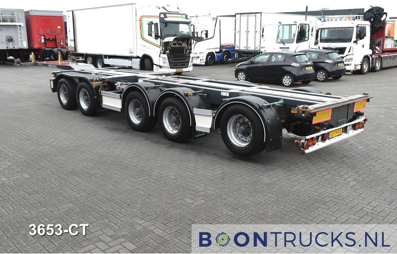 D-Tec CT-60-05D COMBITRAILER | 2x20-30-40-45ft HC * 3x STEERING * 3x LIFT AXLE * NL TRAILER - 컨테이너 운반 장치/ 스와프 보디 세미 트레일러 : 사진 3 D-Tec CT-60-05D COMBITRAILER | 2x20-30-40-45ft HC * 3x STEERING * 3x LIFT AXLE * NL TRAILER - 컨테이너 운반 장치/ 스와프 보디 세미 트레일러 : 사진 3