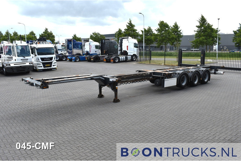 D-Tec FLEXITRAILER | 2x20-30-40-45ft HC * 2x EXTENDABLE * LIFT AXLE * NL TRAILER - 컨테이너 운반 장치/ 스와프 보디 세미 트레일러 : 사진 5 D-Tec FLEXITRAILER | 2x20-30-40-45ft HC * 2x EXTENDABLE * LIFT AXLE * NL TRAILER - 컨테이너 운반 장치/ 스와프 보디 세미 트레일러 : 사진 5