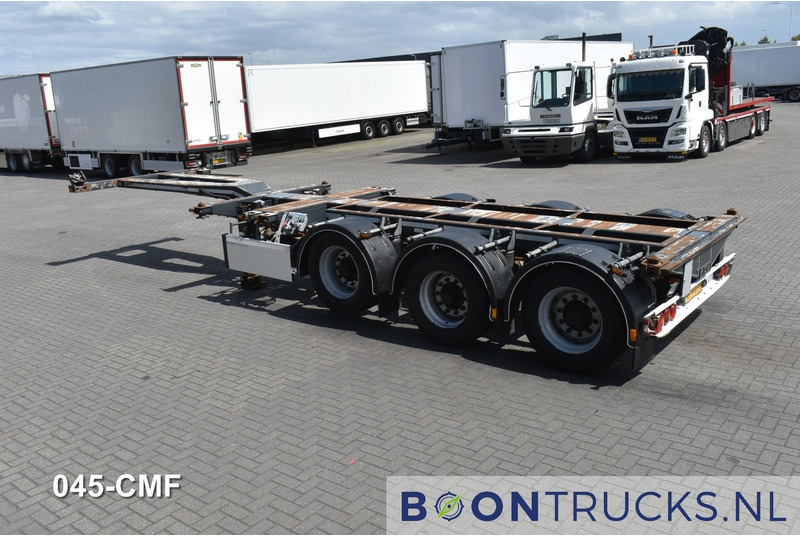 D-Tec FLEXITRAILER | 2x20-30-40-45ft HC * 2x EXTENDABLE * LIFT AXLE * NL TRAILER - 컨테이너 운반 장치/ 스와프 보디 세미 트레일러 : 사진 3 D-Tec FLEXITRAILER | 2x20-30-40-45ft HC * 2x EXTENDABLE * LIFT AXLE * NL TRAILER - 컨테이너 운반 장치/ 스와프 보디 세미 트레일러 : 사진 3