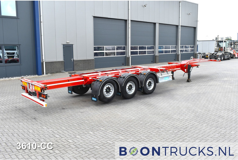 D-Tec FLEXITRAILER | 2x20-30-40-45ft HC * 2x LIFT AXLE * 2x EXTENDABLE * DISC BRAKES - 컨테이너 운반 장치/ 스와프 보디 세미 트레일러 : 사진 2 D-Tec FLEXITRAILER | 2x20-30-40-45ft HC * 2x LIFT AXLE * 2x EXTENDABLE * DISC BRAKES - 컨테이너 운반 장치/ 스와프 보디 세미 트레일러 : 사진 2